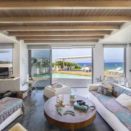 You And Your Family Will Love This Beachfront Villa, Protaras Villa 1526 *