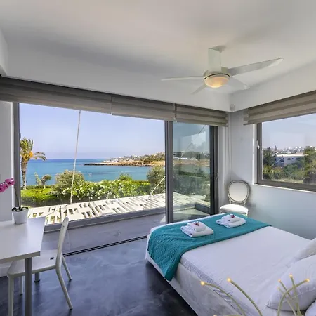 You And Your Family Will Love This Beachfront Villa, Protaras Villa 1526 Villa Protaras
