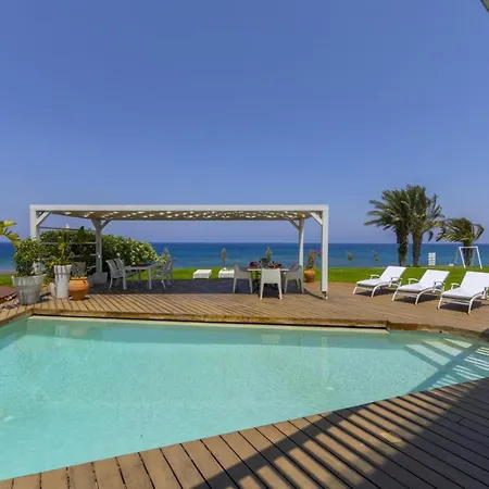You And Your Family Will Love This Beachfront Villa, Protaras Villa 1526 Villa *